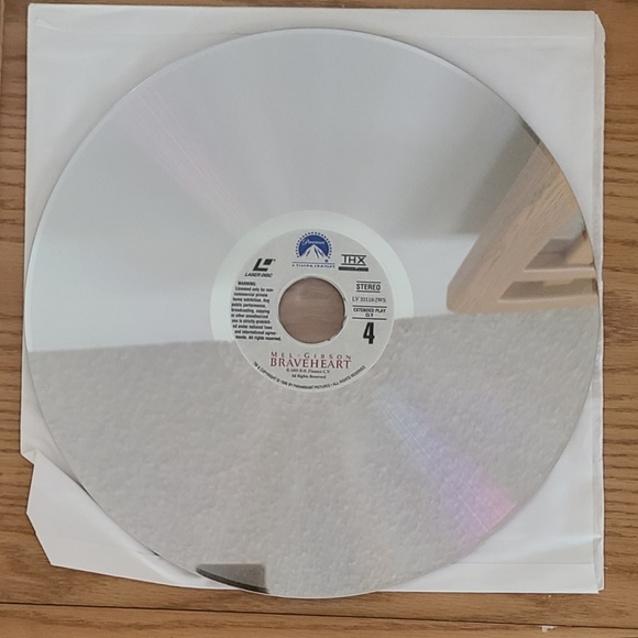 BRAVEHEART on Vintage Laser Discs - Picture 9 of 9